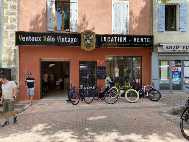 Magasin discount vélo vintage